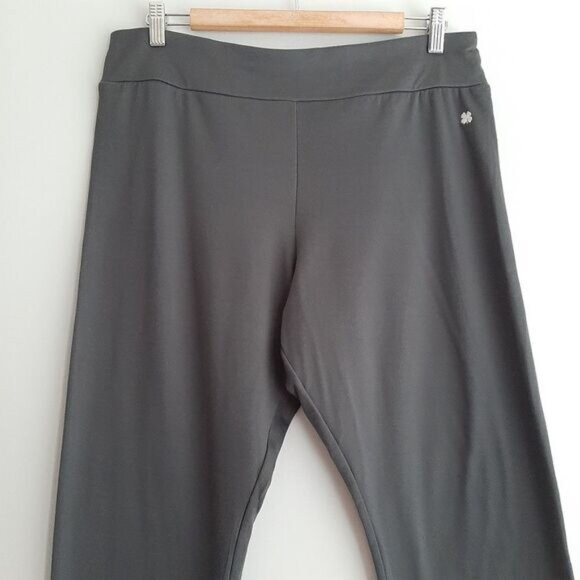 LUCKY BRAND Soft Pull-On Legging Casual Leisure Pant Gray Sz 1X - Picture 2 of 9